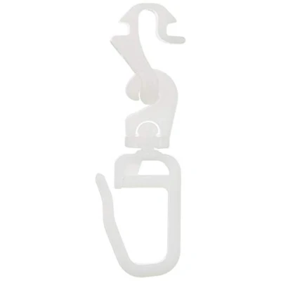 Abbildung von Gardinia 36161 Click in + out Gleiter mit Faltenlegehaken weiß 4,2 cm, 4.2 20