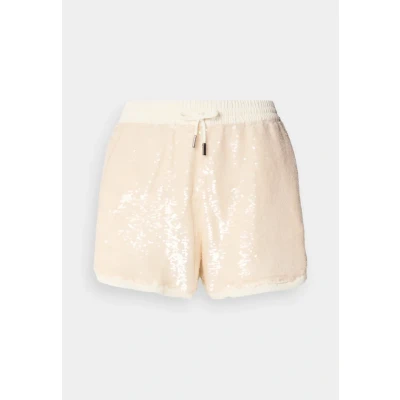 Abbildung von BOSS Tills Shorts, Damen, Größe: 42, Open beige