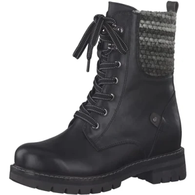 Abbildung von Marco Tozzi Damen 2 26220 29 Mode Stiefel, Black Comb, 41 EU