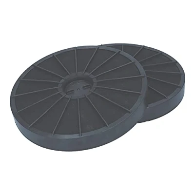 Abbildung von LUTH Premium Profi Parts 2 x Aktivkohlefilter Geruchsfilter Kohlefilter kompatibel für Miele 4965503 DKF7 Dunstabzugshaube