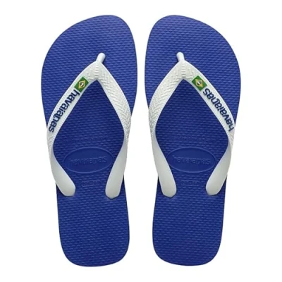 Abbildung von Havaianas Top Brasil Logo Flip Flop Unisex Erwachsene, marineblau, 34 EU