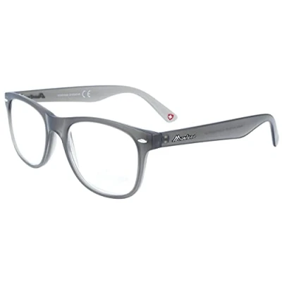 Abbildung von Lesebrille MR67 aus Kunststoff von MONTANA in Grau + 2,00 dpt