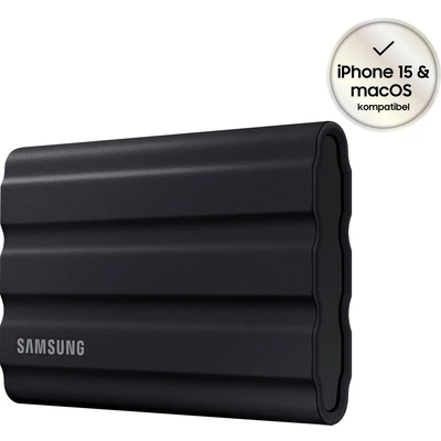 Abbildung von Samsung Portable SSD T7 Shield 2TB USB 3.2 Gen 2 IP65 Schwarz