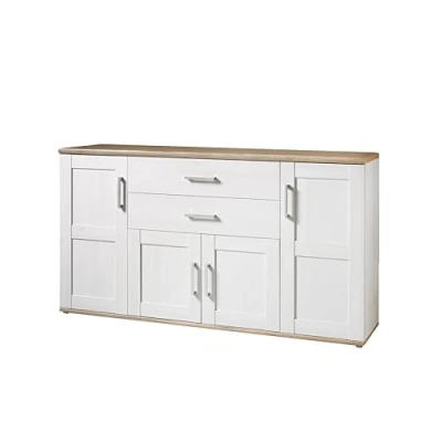 Abbildung von HBZ Sideboard »Romance im Landhaustil, Wohnzimmerschrank BxHxT 186x100x46 cm«, (1 St.), in Sibiu Lärche NB