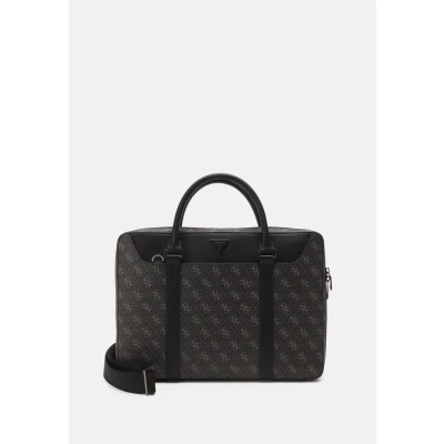 Abbildung von Guess Vezzola DOC CASE Unisex Aktentasche, Größe: One Size, Dark black