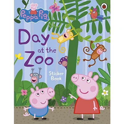 Abbildung von Peppa Pig: Day at the Zoo Sticker Book: Stickerbuch