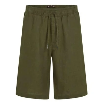 Abbildung von Tommy Hilfiger Herren Harlem Po Linen Mw0Mw37804 Chino Shorts, Khaki (Army Green), 32W
