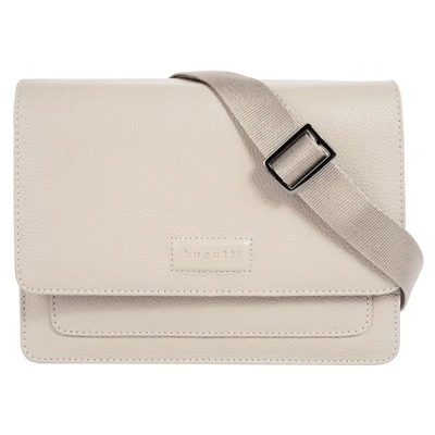 Abbildung von bugatti ELSA Shoulder Medium Umhängetasche, Damen, Größe: One Size, Weiß
