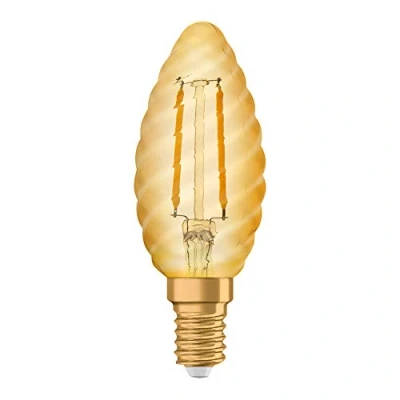 Abbildung von OSRAM LED Vintage Edition 1906, Sockel: E14, Nicht Dimmbar, Warmweiß, Filament Gold