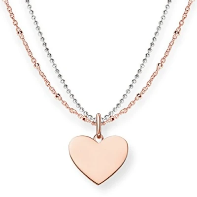 Abbildung von Thomas SABO LOVE Classics Halskette, Damen, Größe: 45, Rose gold