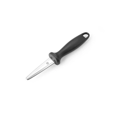 Abbildung von HENDI Austernmesser 21,5 cm Profi Edelstahl / POM Kunststoff lang spülmaschinengeeignet