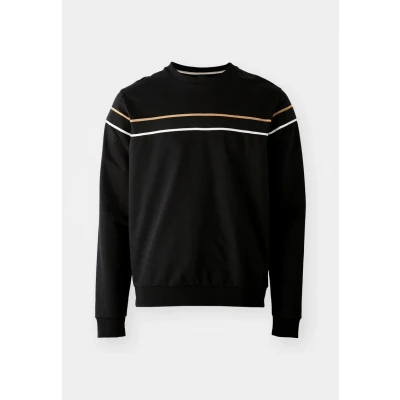 Abbildung von BOSS Iconic Nachtwäsche Shirt, Herren, Größe: XXL, Black