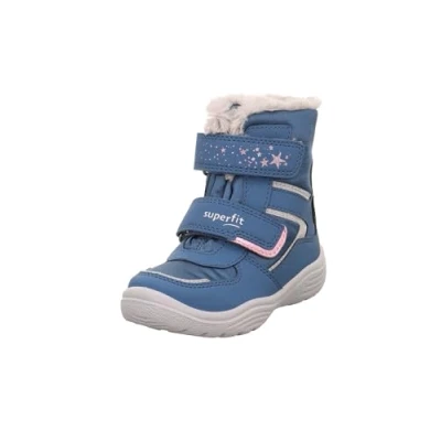 Abbildung von Superfit Mädchen Crystal Schneestiefel, Blau Grau 8020, 30 EU Schmal