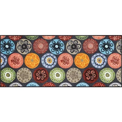 Abbildung von Wash + Dry Fußmatte, Coralis 60x140 cm, innen und außen, waschbar Mehrfarbig