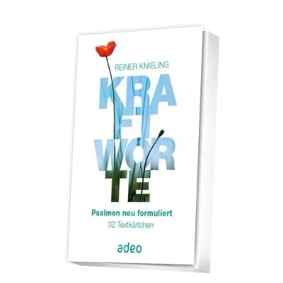 Abbildung von Kraftworte, Psalmen neu formuliert Textkärtchen: 32 Textkärtchen