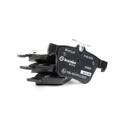 Abbildung von BREMBO P 85 125X Bremsbelagsatz exkl. Verschleißwarnkontakt ohne Zubehör AUDI: A3 Sportback, Saloon, Q2, VOLKSWAGEN: Golf 7, Touran II