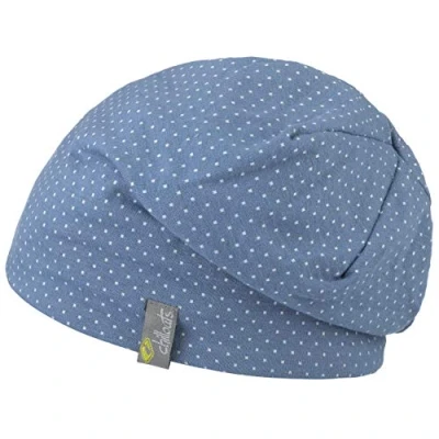 Abbildung von CHILLOUTS Unisex Florence Longbeanie, 43 Blue/White, Einheitsgröße EU