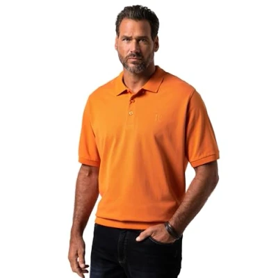 Abbildung von JP1880 Grosse BIS Brustdruck Poloshirt, Herren, Größe: 3XL, Orange