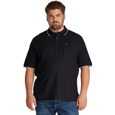 Abbildung von Tommy Hilfiger Pocket Classic Poloshirt, Herren, Größe: XXL, Desert sky