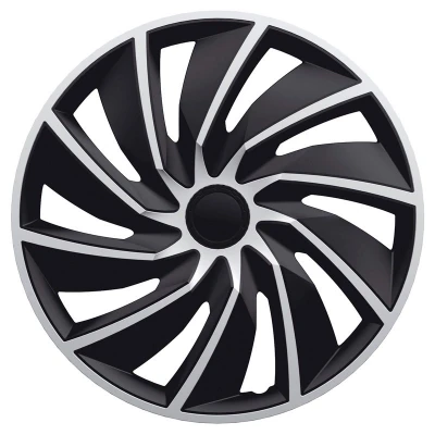 Abbildung von AutoStyle PP 5517SB Radblenden 17Zoll schwarz/silber