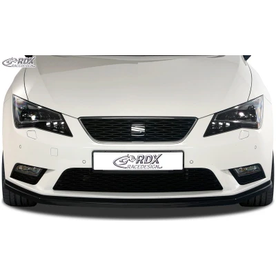 Abbildung von Frontspoileransatz Seat Leon 5F SC/5 türer/ST 2013 exkl. FR/Cupra (ABS Schwarz glänzend)