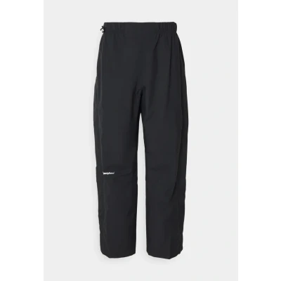 Abbildung von Berghaus Herren Hillwalker Hose, Langlebige, Bequeme Regenhose Atmungsaktive Wasserdichte Gore Tex Wanderhose, Schwarz, XL Kurz 29 Zoll EU