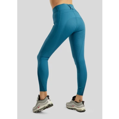 Abbildung von Rebel Reithose Highwaist Thigh Pocket Full Grip Petrol