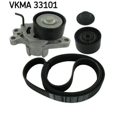 Abbildung von SKF VKMA 33101 Keilrippenriemensatz CITROËN: Xsara Picasso, Berlingo II, / First I Van, PEUGEOT: 206 Hatchback, Partner Combispace