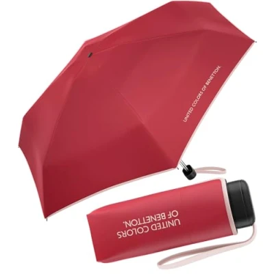 Abbildung von Benetton Taschenschirm Ultra Mini Flat FS 2024 Virtual pink