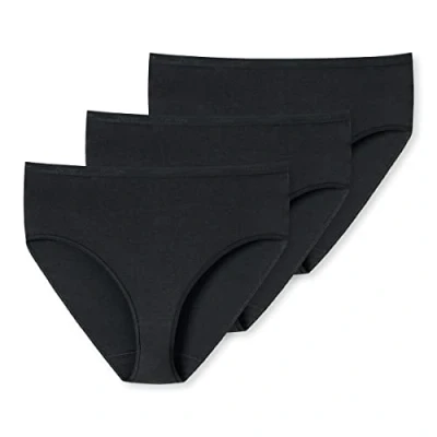 Abbildung von uncover by Schiesser 3PACK Midislip Slip, Damen, Größe: Large, Schwarz