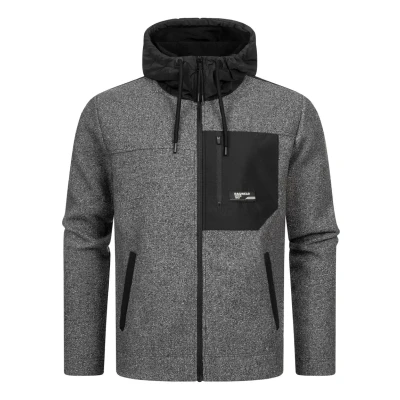 Abbildung von Ragwear Brodney Fleecejacke, Herren, Größe: Small, Dark grey