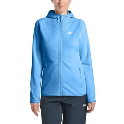Abbildung von Jack Wolfskin Damen Baiselberg Hooded Fz W Fleece Jacke, Mid Blue, M EU