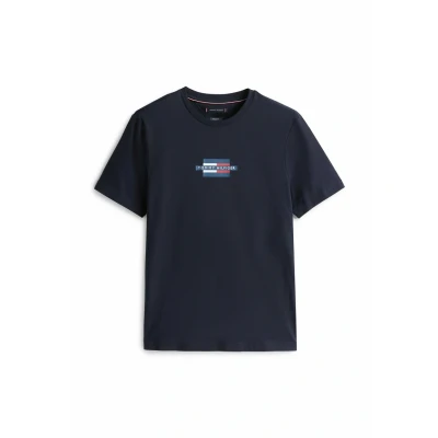 Abbildung von Tommy Hilfiger Tshirt print, Herren, Größe: Medium, Desert sky