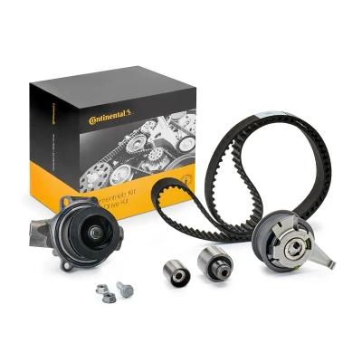 Abbildung von CONTITECH CT1168WP6 Wasserpumpe + Zahnriemensatz nicht schaltbare Wasserpumpe, ohne integrierten Abschaltkontakt 145 VOLKSWAGEN: Transporter 6, T Roc