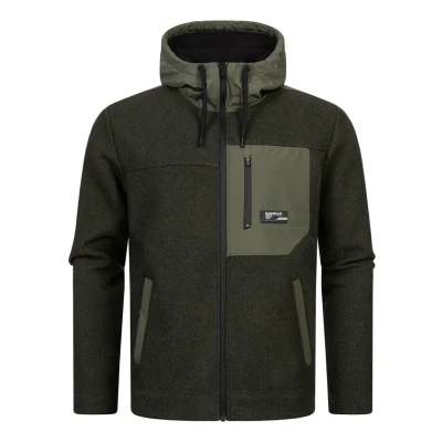 Abbildung von Ragwear Brodney Fleecejacke, Herren, Größe: XL, Dark olive