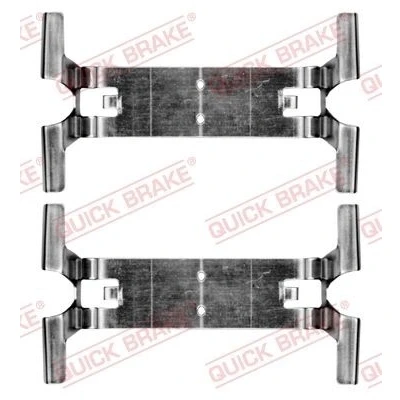 Abbildung von QUICK BRAKE 109 0204 Zubehörsatz, Scheibenbremsbelag