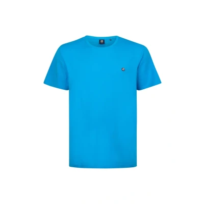 Abbildung von Petrol Industries Tshirt basic, Herren, Größe: 5XL, Dark aqua