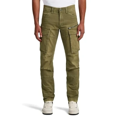 Abbildung von G STAR Herren Rovic Zip 3D Regular Tapered Pants Pants, Grün (Vintage Dust Dark Olive D02190 e172 h516), 34W / 34L