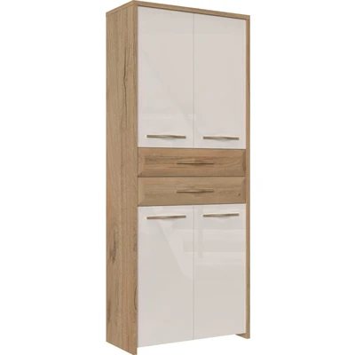 Abbildung von Home affaire Garderobenschrank »Gala« hochwertig UV lackiert, Soft Close Funktion, Höhe 192cm