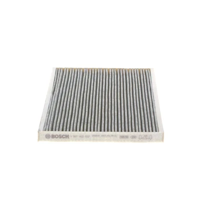 Abbildung von BOSCH 1 987 432 537 Innenraumfilter Aktivkohlefilter 268 222 21 FIAT: Punto III Hatchback, Grande Evo OPEL: Adam