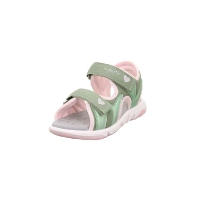 Abbildung von Superfit Pebbles Sandale, Hellgrün/Rosa 7500, 29 EU