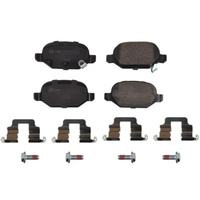 Abbildung von FEBI BILSTEIN 175268 Bremsbelagsatz Hinterachse mit akustischer Verschleißwarnung Anbaumaterial FIAT: Panda III Hatchback, 500 Hatchback