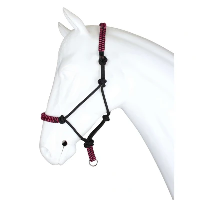 Abbildung von Horka Knotenhalfter Rose Pink XWarmblut