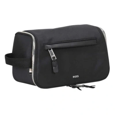 Abbildung von BOSS Highway Washbag Kosmetiktasche, Herren, Größe: One Size, Black