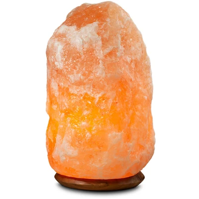 Abbildung von HIMALAYA SALT DREAMS Salzkristall Tischlampe »Rock«, Leuchtmittel E14 wechselbar, Handgefertigt aus jeder Stein ein Unikat, ca.18 22 kg