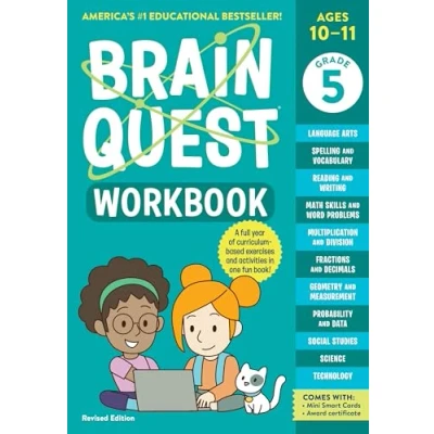 Abbildung von Brain Quest Workbook: 5th Grade Revised Edition (Brain Workbooks)