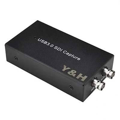 Abbildung von Y&amp;H SDI Videoaufnahmekarte USB3.0 HD Videorecorder 1080P 60FPS Game Capture, Pass Through Aufzeichnung und Live Streaming, Windows Linux Os X System ezcap262