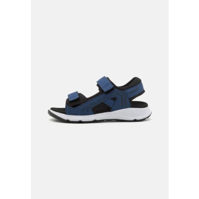 Abbildung von Superfit Criss Cross Trekkingsandale für Kinder, Größe: 30, Blau/schwarz Schuhe