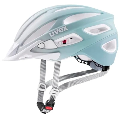Abbildung von uvex True cc Leichter Allround Helm für Damen individuelle Größenanpassung erweiterbar mit LED Licht Papyrus Peacock matt 55 58 cm