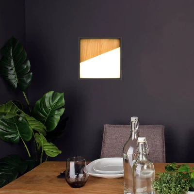 Abbildung von ECO LIGHT LED Wandeuchte »VISTA«, fest integriert, Gr. ca. 30 x cm